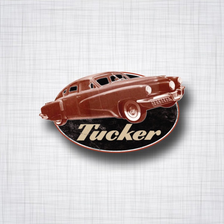 Sticker berline Tucker'48.
