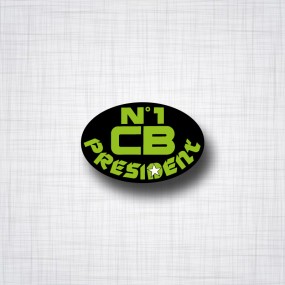 Sticker CB N°1 President.