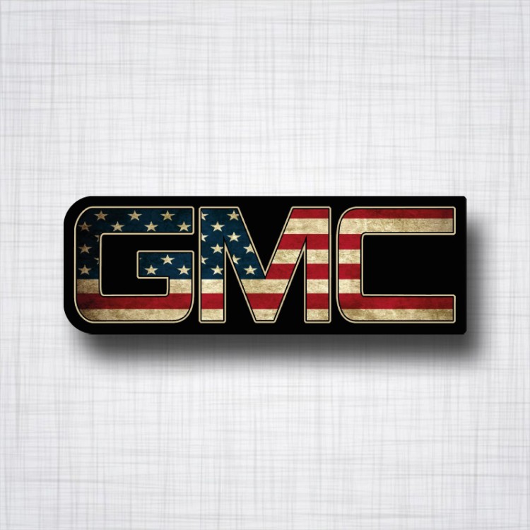 Sticker GMC US.