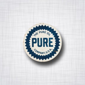 Sticker Pure The Pure Oil Company