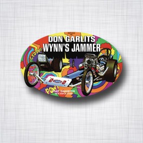 Sticker Don Garlits Wynn's Jammer.